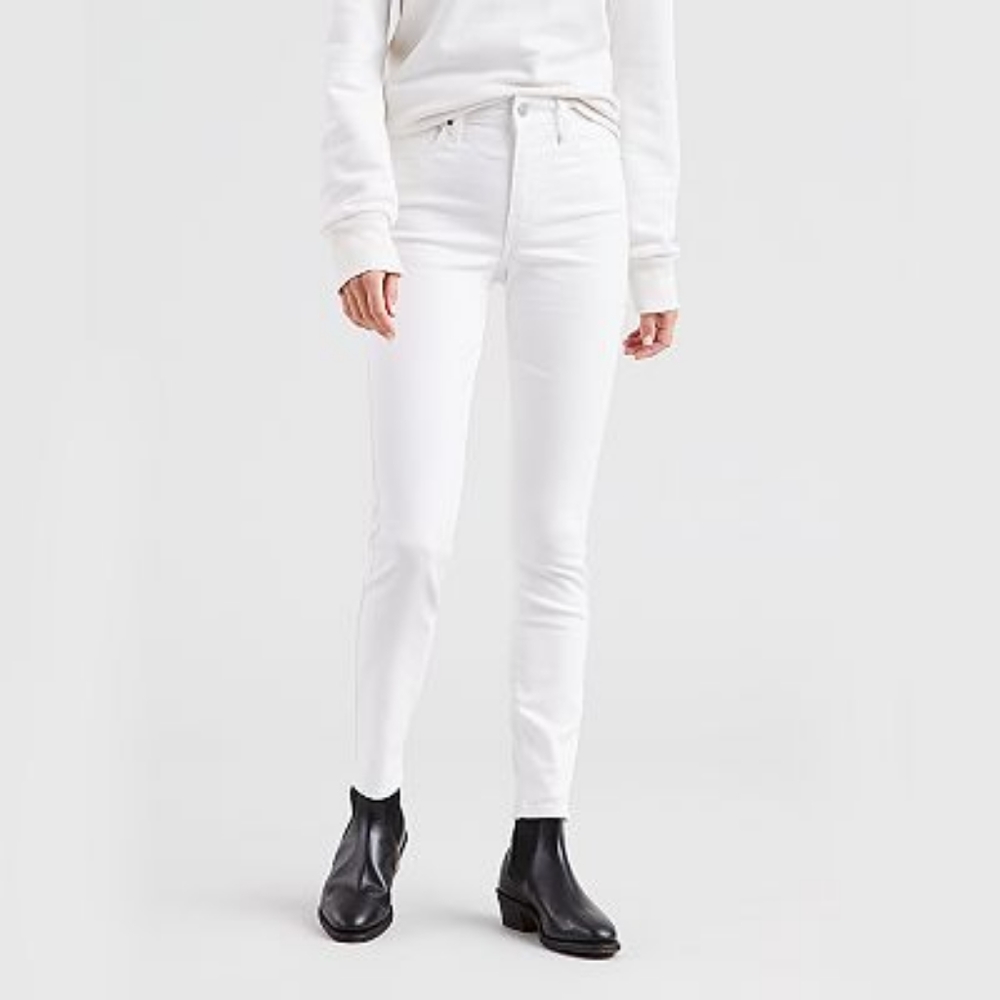 Levi's Jeans Size 30 White Womens Hi Rise Skinny Jeans